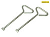 Monument - MLK20 Manhole Cover Lift Keys (Pack of 2) 508mm (20in)