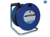 Masterplug - Heavy-Duty Cable Reel 50 Metre 4 Socket 13A Thermal Cut-Out 240 Volt