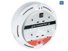 Masterplug - Cassette Cable Reel 4 Metre 4 Socket Thermal Cut-Out White 13A 240 Volt