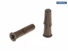 Rawlplug - Brown Uno Plugs 7mm x 30mm Card of 48