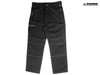 Roughneck Clothing - Black Multi Zip Work Trouser Waist 34in Leg 33in