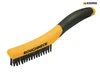 Roughneck - Shoe Handle Wire Brush Soft Grip 255mm (10in)