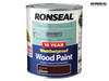 Ronseal - 10 Year Weatherproof Wood Paint Chestnut Gloss 750ml