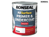 Ronseal - All Surface Primer & Undercoat Exterior White 750ml