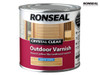 Ronseal - Crystal Clear Outdoor Varnish Satin 250ml