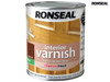 Ronseal - Interior Varnish Quick Dry Matt Dark Oak 750ml