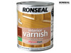 Ronseal - Interior Varnish Quick Dry Matt Medium Oak 750ml