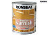 Ronseal - Interior Varnish Quick Dry Satin Light Oak 750ml