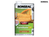 Ronseal - Ultimate Protection Hardwood Garden Furniture Oil Natural Oak 1 Litre