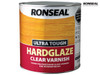 Ronseal - Ultra Tough Hardglaze Internal Clear Gloss Varnish 250ml