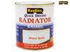 Rustins - Quick Dry Radiator Enamel Paint Satin White 500ml