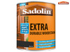 Sadolin - Extra Durable Woodstain Ebony 1 Litre