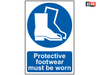 Scan - Protective Footwear Must Be Worn - PVC 200 x 300mm