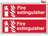 Scan - Fire Extinguisher - PVC 300 x 100mm
