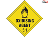 Scan - Oxidising Agent 5.1 SAV - 100 x 100mm