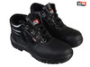 Scan - 4 D-Ring Chukka Black Safety Boots UK 9 Euro 43