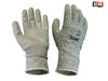 Scan - Grey PU Coated Cut 5 Gloves Size 10 Extra Large