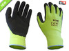 Scan - Hi-Vis Yellow Foam Latex Coated Gloves Size 8 Medium