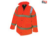 Scan - Hi-Vis Motorway Jacket Orange - XL (48in)