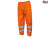 Scan - Hi-Vis Motorway Trouser Orange - L (40in)
