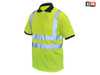 Scan - Hi-Vis Yellow Polo Shirt - M (40in)