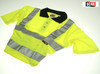 Scan - Hi-Vis Yellow Polo Shirt - XXL (50in)