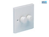 SMJ - Dimmer Switch 400 Watt 2 Gang