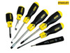 Stanley Tools - Cushion Grip Screwdriver Set 7 SL/PH/Voltage Tester