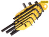Stanley Tools - Hexagon Key Set of 8 Imperial (1/16 - 1/4in)