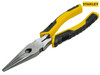 Stanley Tools - Long Nose Pliers Control Grip 200mm (8in)