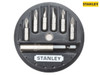 Stanley Tools - Insert Bit Set Phillips/Slotted/Pozidriv 7 Piece