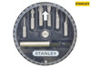 Stanley Tools - Insert Bit Set Pozidriv/Slotted 7 Piece