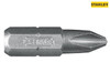 Stanley Tools - Phillips 2pt Bit 25mm (Box of 25)