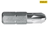 Stanley Tools - Pozidriv 3pt Bit 25mm (Box of 25)
