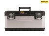 Stanley Tools - Metal & Plastic Toolbox 58cm (23in)