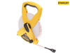 Stanley Tools - Open Reel Fibreglass Tape 60m/200ft (Width 13mm)