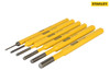 Stanley Tools - Parallel Pin Punch Set 6 Piece