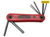 Stanley Tools - Hexagon Key Folding Set of 7 Metric (1.5-6mm)
