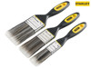 Stanley Tools - DynaGrip™ Synthetic Brush Pack Set of 3 25 38 & 50mm