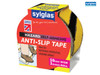 Sylglas - Anti-Slip Tape 50mm x 3m Black & Yellow