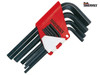 Teng - Hexagon Key Set of 9 Metric (1.5-10mm)