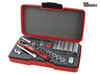 Teng - T1436 Socket Set of 36 Metric 1/4in Drive