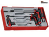 Teng - TTHEX7 7 Piece Metric Hex T Handle Drivers