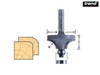 Trend - 46/12 x 1/4 TCT Bearing Guided Ovolo & Round Over 4.8mm Radius