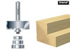 Trend - 46/39 x 1/4 TCT Bearing Guided Rebate Set 35mm x 12.7mm