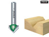 Trend - C044 x 1/4 TCT Chamfer V Groove 45° 6.0 x 12.7mm