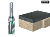 Trend - C121 x 1/4 TCT Bearing Guided Template Profile 12.7 x 25.4mm