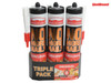 Unibond - No More Nails Interior Cartridge Triple Pack