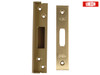 UNION - StrongBOLT 2100 Mortice Deadlock Rebate Kit 25mm Polished Brass Box