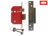 UNION - StrongBOLT 2200S BS 5 Lever Mortice Sashlock Satin Chrome 68mm Visi